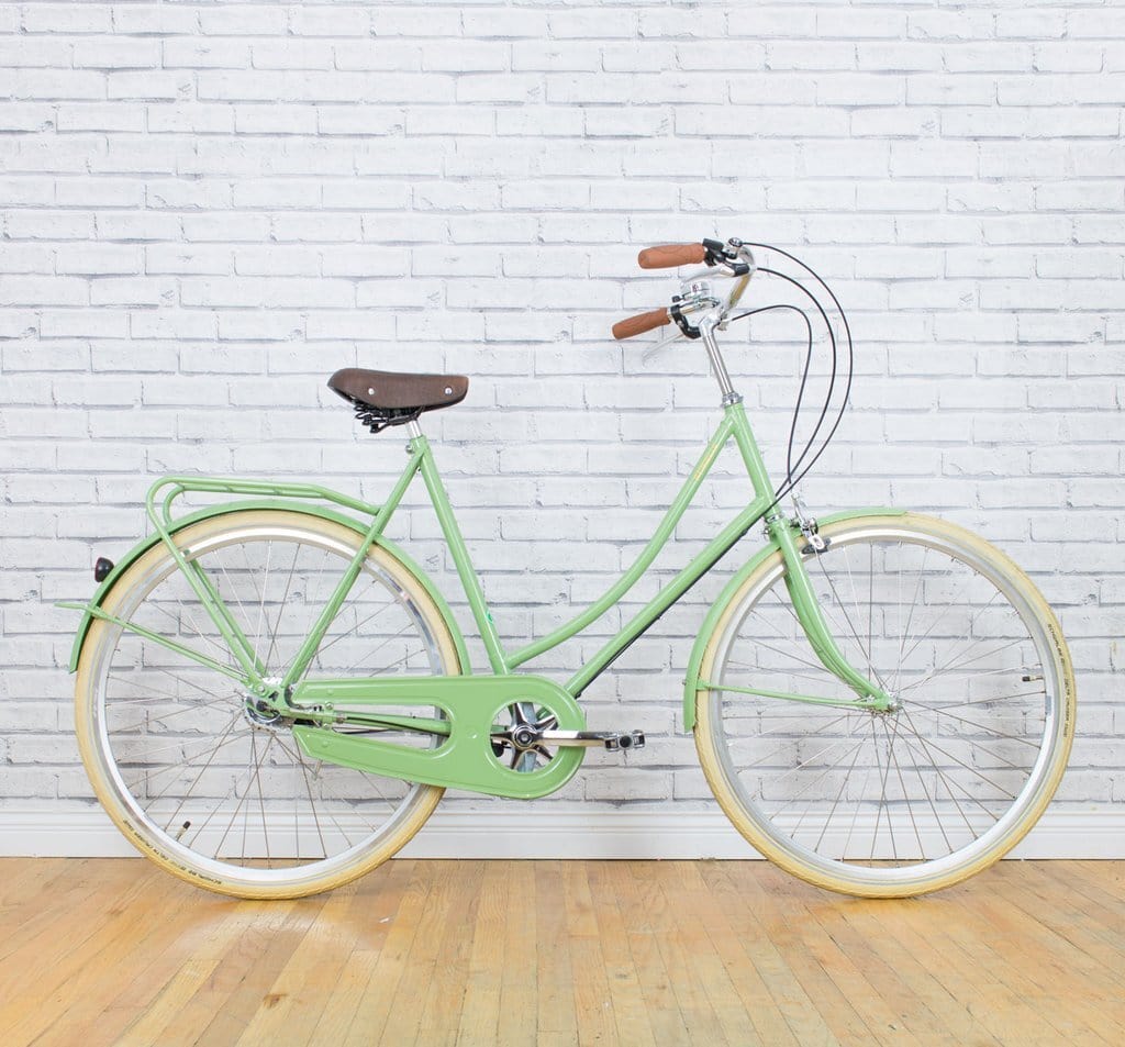 Achielle Babette Oma Dutch Step-Thru Bike in Pastel Green (4590334967859)