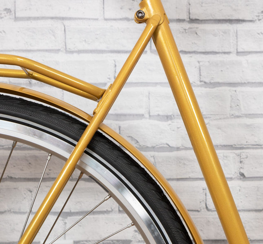 Achielle Babette Step-Through Dutch Bike in Mustard Gold (4721851662387)