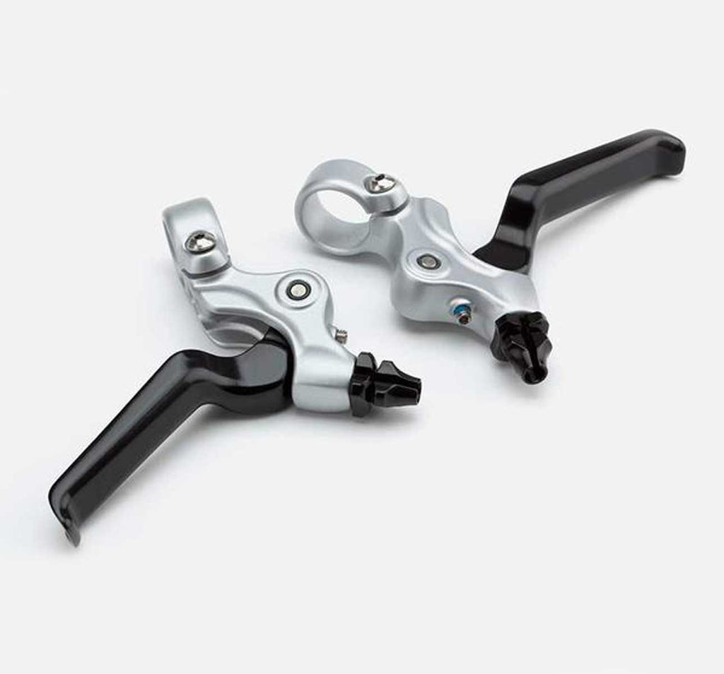Brompton Aluminum Brake Levers finished in Silver (5250543363)