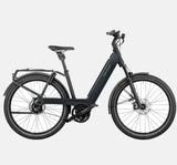 Riese & Muller Nevo3 Suspension E-Bike with Schwalbe SuperMoto-X Tires and Thudbuster Seatpost in Lunar Grey Metallic (4711863124019)