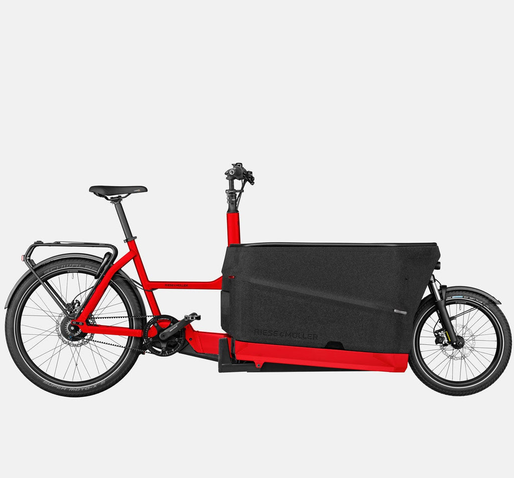 Riese & Muller Packster 70 Suspension Cargo E-Bike with Schwalbe SuperMoto-X Tires in Chili Matte  (4711694303283)